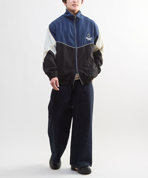 BI-COLOR NYLON JACKET 詳細画像 10