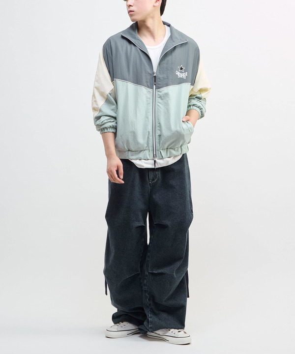 BI-COLOR NYLON JACKET 詳細画像 3