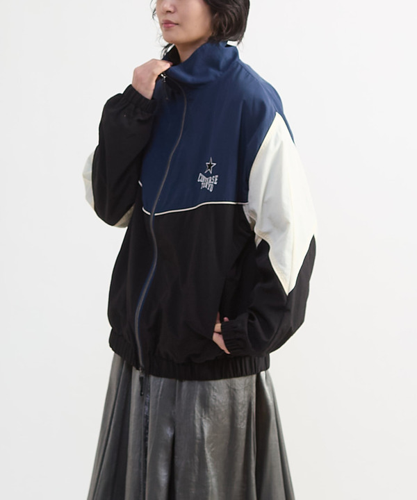 BI-COLOR NYLON JACKET 詳細画像 ネイビー 1