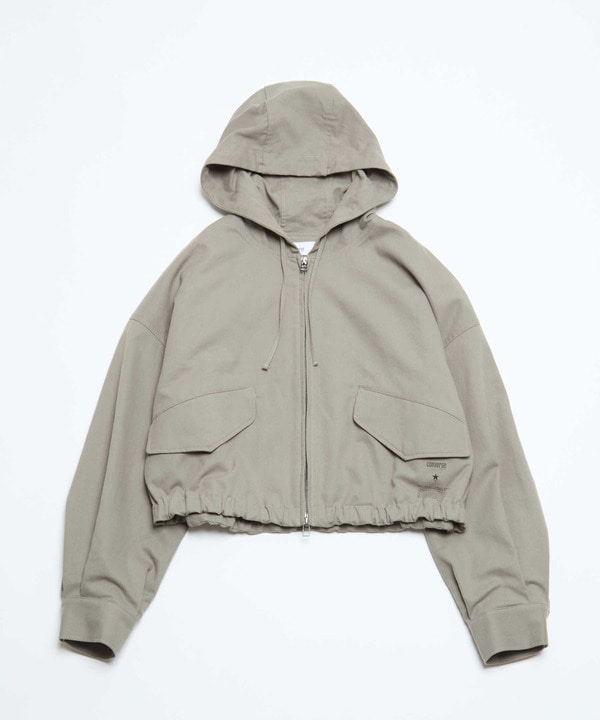 BACK SPINDLE SHORT HOODIE JACKET 詳細画像 1