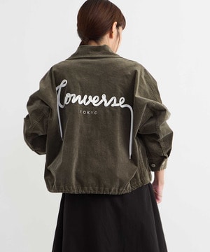 BACK-SPINDLE INDIGO CORDUROY BLOUSON