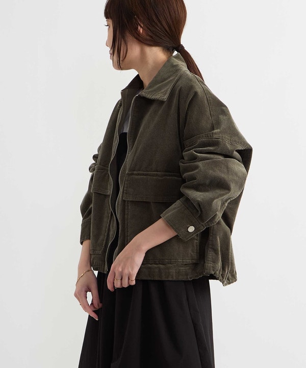 BACK-SPINDLE INDIGO CORDUROY BLOUSON 詳細画像 4