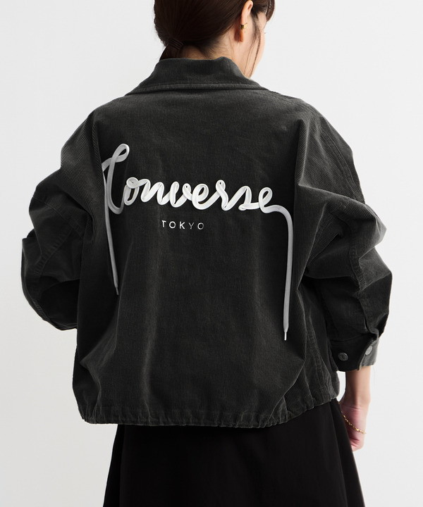 BACK-SPINDLE INDIGO CORDUROY BLOUSON 詳細画像 ブラック 1