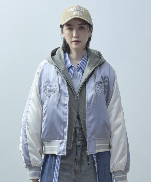 FLOWER EMBROIDERY SOUVENIR JACKET 詳細画像 13