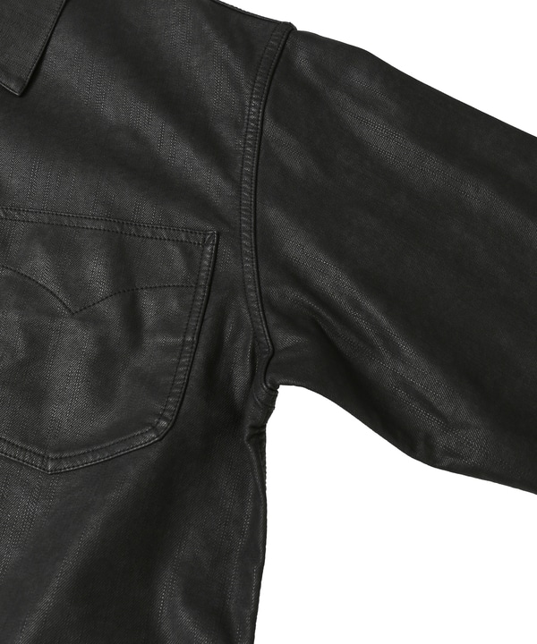 FAKE LEATHER COTTON JACKET 詳細画像 10