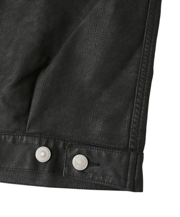 FAKE LEATHER COTTON JACKET 詳細画像 12