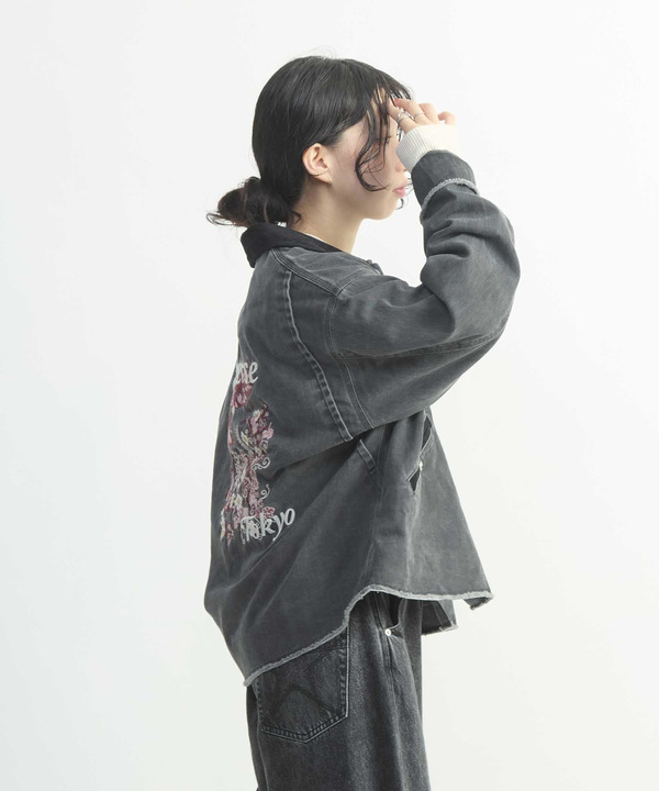 EMBROIDERY DETROIT JACKET 詳細画像 1