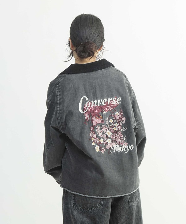 EMBROIDERY DETROIT JACKET 詳細画像 ブラック 1