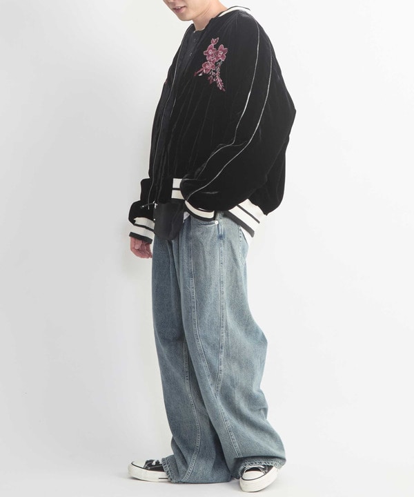 VELOUR EMBROIDERY SOUVENIR JACKET 詳細画像 14
