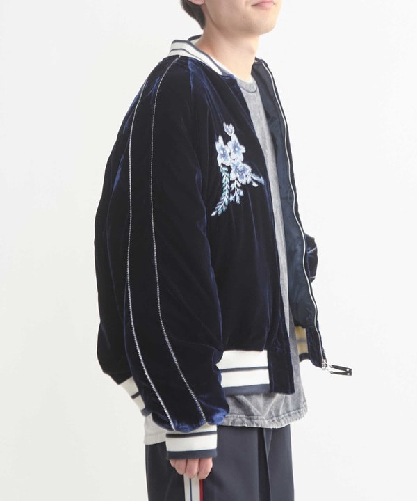 VELOUR EMBROIDERY SOUVENIR JACKET 詳細画像 18