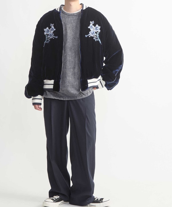 VELOUR EMBROIDERY SOUVENIR JACKET 詳細画像 19