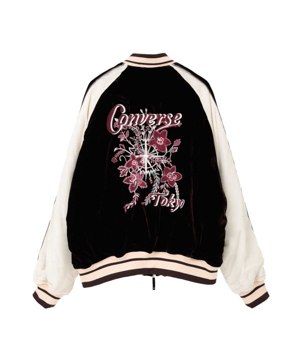 VELOUR EMBROIDERY SOUVENIR JACKET 詳細画像 2