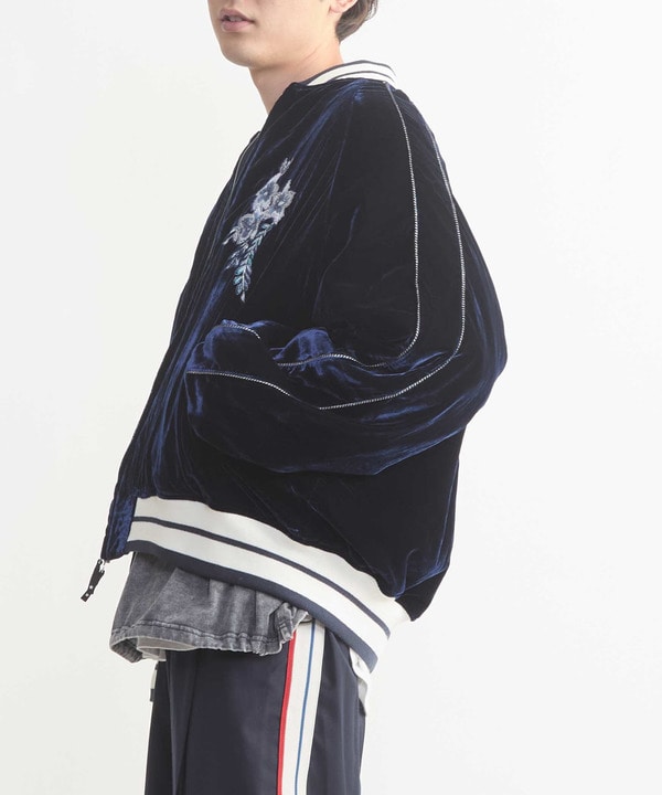 VELOUR EMBROIDERY SOUVENIR JACKET 詳細画像 20
