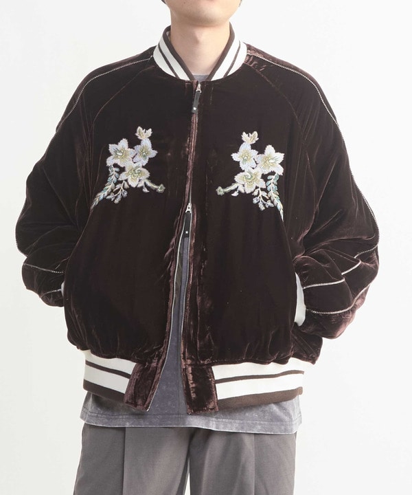 VELOUR EMBROIDERY SOUVENIR JACKET 詳細画像 24