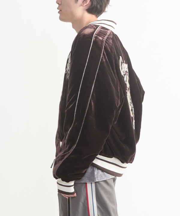 VELOUR EMBROIDERY SOUVENIR JACKET 詳細画像 27