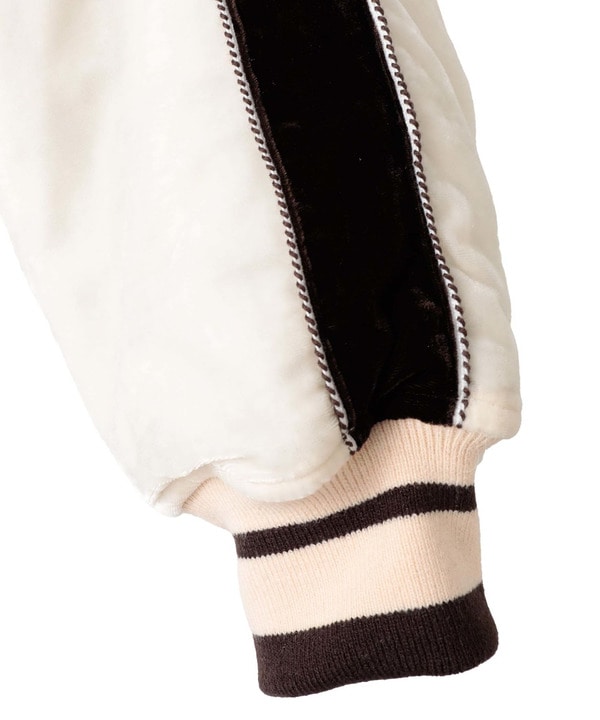 VELOUR EMBROIDERY SOUVENIR JACKET 詳細画像 4