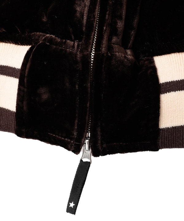 VELOUR EMBROIDERY SOUVENIR JACKET 詳細画像 7