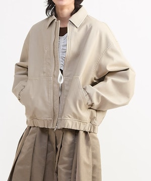 【HL】VINTAGE SYNTHETIC LEATHER BLOUSON