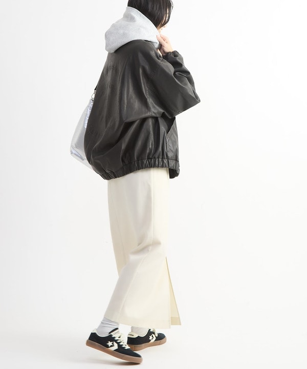 【HL】VINTAGE SYNTHETIC LEATHER BLOUSON 詳細画像 4