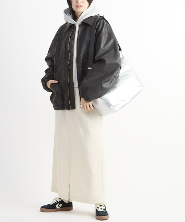 【HL】VINTAGE SYNTHETIC LEATHER BLOUSON 詳細画像 6