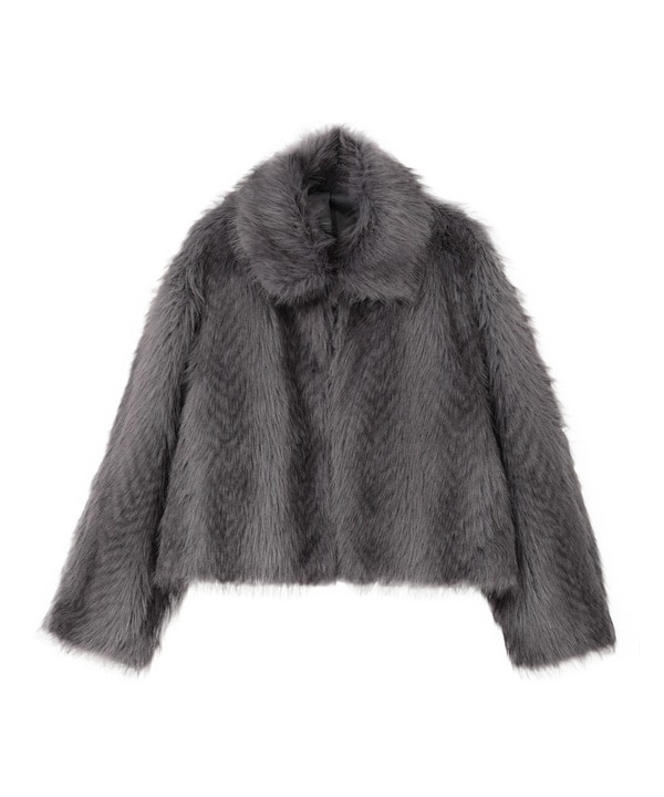 SHORT BOA BLOUSON 詳細画像 グレー 1