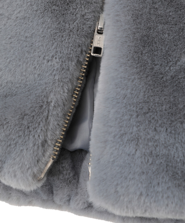 BIG LOGO FUR HOODIE JACKET 詳細画像 22