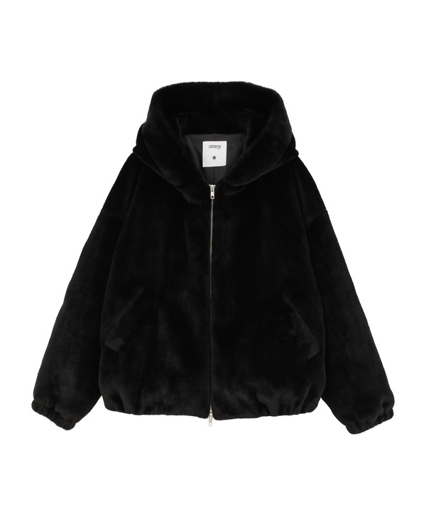 BIG LOGO FUR HOODIE JACKET 詳細画像 24