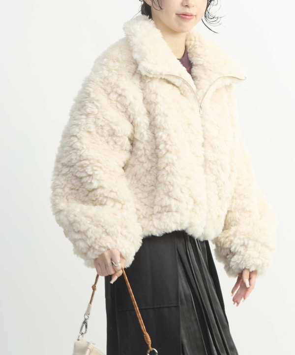 SHORT BOA BLOUSON 詳細画像 オフホワイト 1