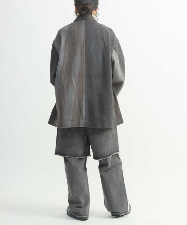 WOOL PATCHWORK JACKET 詳細画像 3