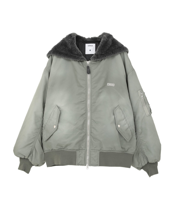 【HL】FUR COLLAR FLIGHT JACKET 詳細画像 3