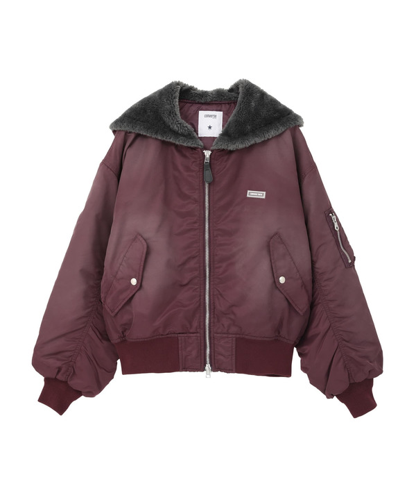 【HL】FUR COLLAR FLIGHT JACKET 詳細画像 4