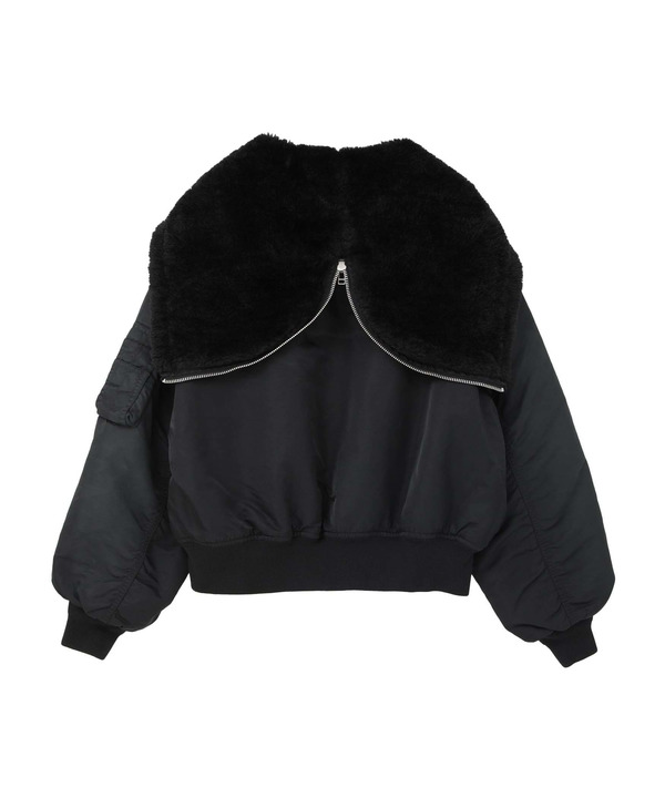 【HL】FUR COLLAR FLIGHT JACKET 詳細画像 7