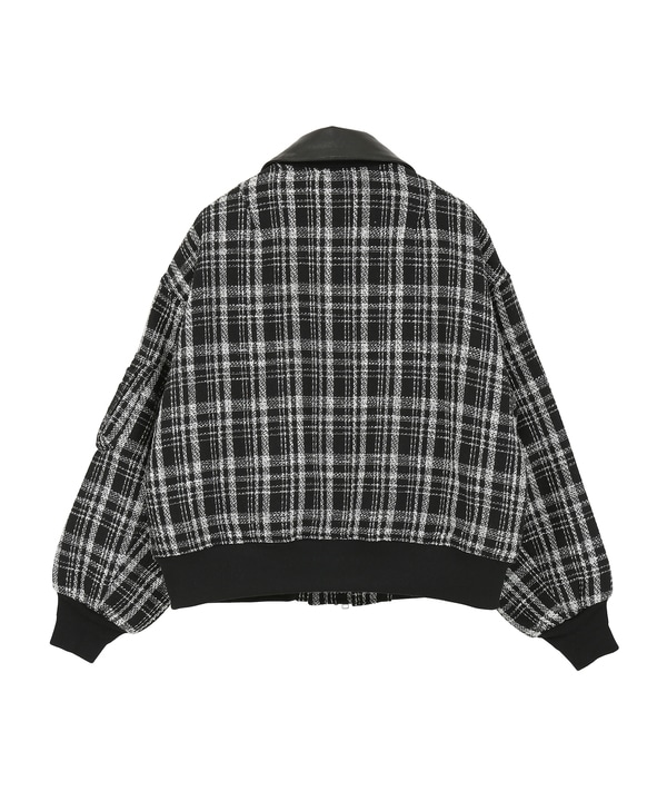 HL TWEED MA-1 BLOUSON 詳細画像 2