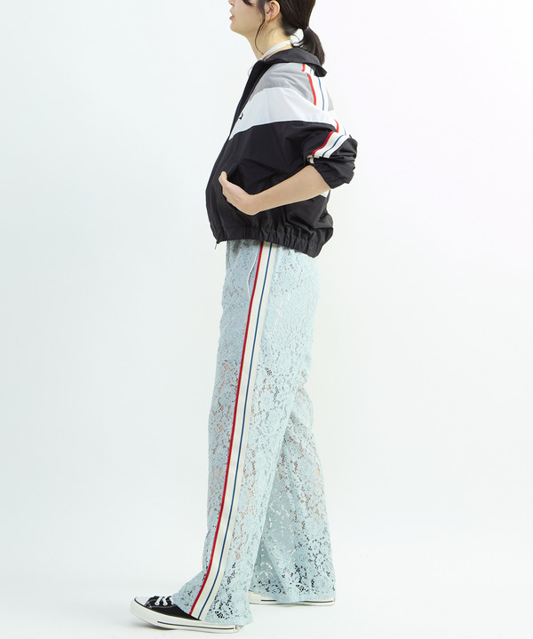 SIDE LINE LACE PANTS 詳細画像 2