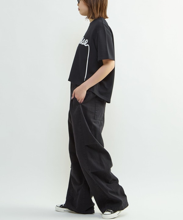 VINTAGE-LIKE BARREL LEG PANTS 詳細画像 11