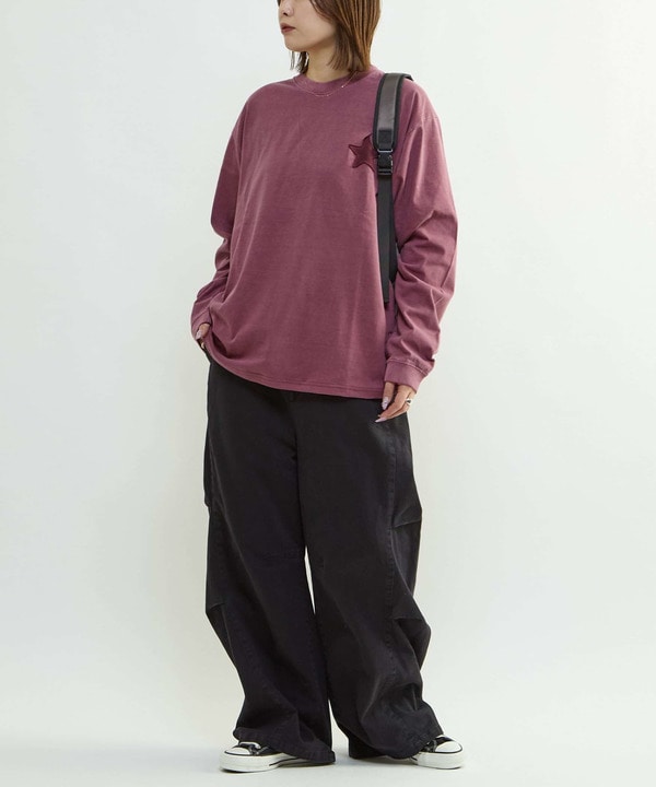 VINTAGE-LIKE BARREL LEG PANTS 詳細画像 9