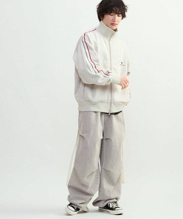 DENIM WIDE CARGO PANTS 詳細画像 1
