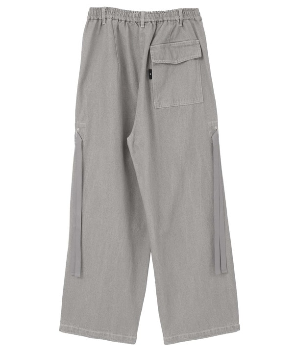 DENIM WIDE CARGO PANTS 詳細画像 11