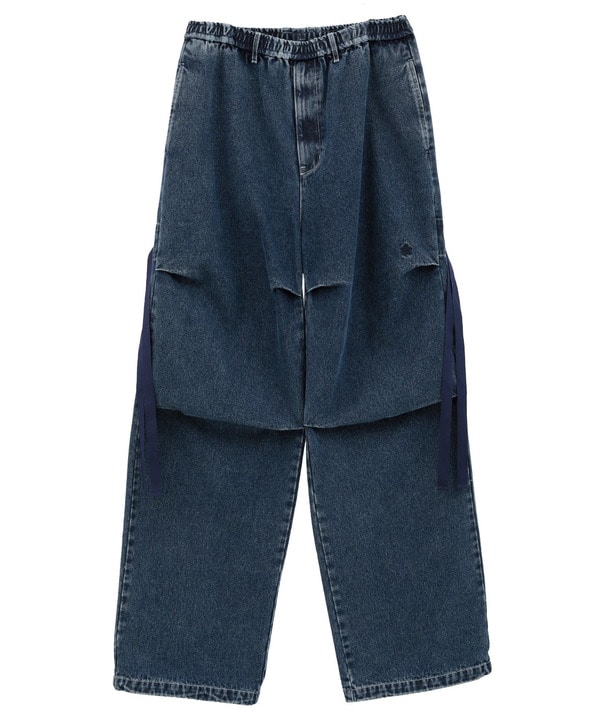 DENIM WIDE CARGO PANTS 詳細画像 5