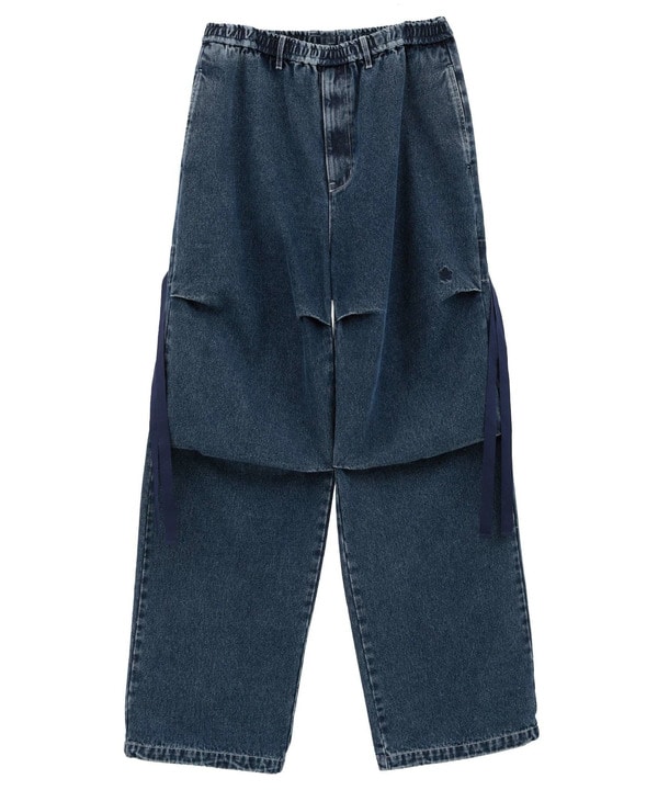 DENIM WIDE CARGO PANTS 詳細画像 9