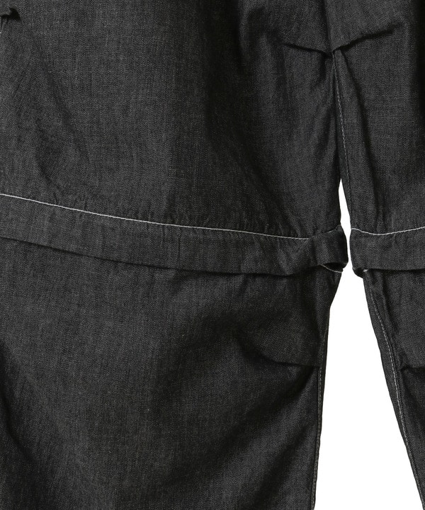 2WAY DETACHABLE DENIM WIDE CARGO PANTS 詳細画像 2