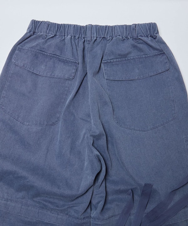 2WAY DETACHABLE DENIM WIDE CARGO PANTS 詳細画像 20