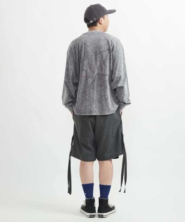 2WAY DETACHABLE DENIM WIDE CARGO PANTS 詳細画像 28