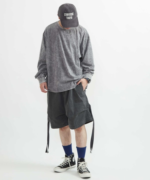 2WAY DETACHABLE DENIM WIDE CARGO PANTS 詳細画像 31