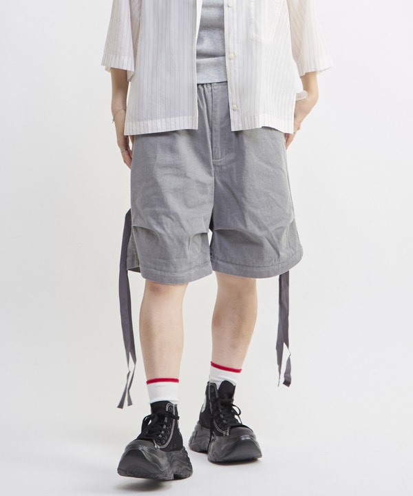 2WAY DETACHABLE DENIM WIDE CARGO PANTS 詳細画像 9