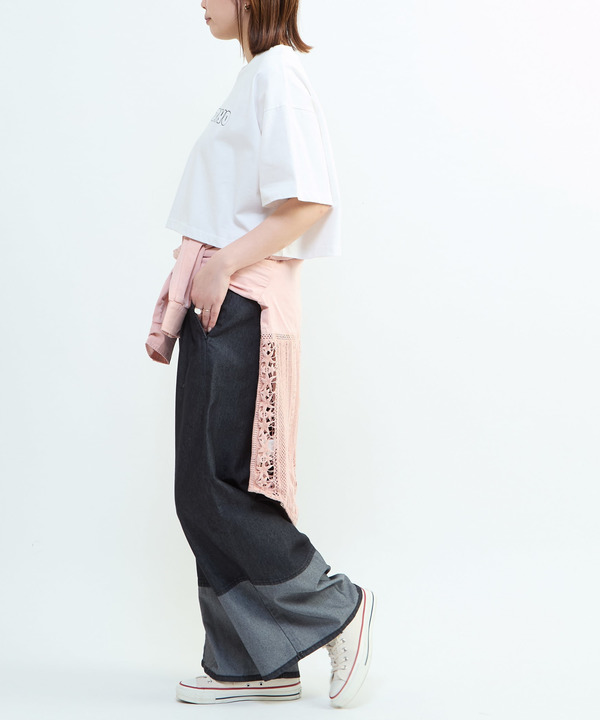 LIGHT DENIM WIDE PANTS 詳細画像 7