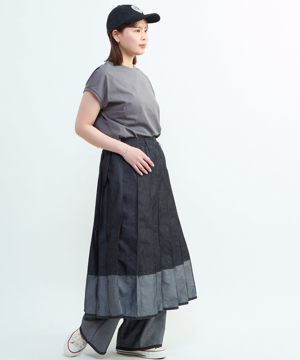 LIGHT DENIM WIDE PANTS 詳細画像 8
