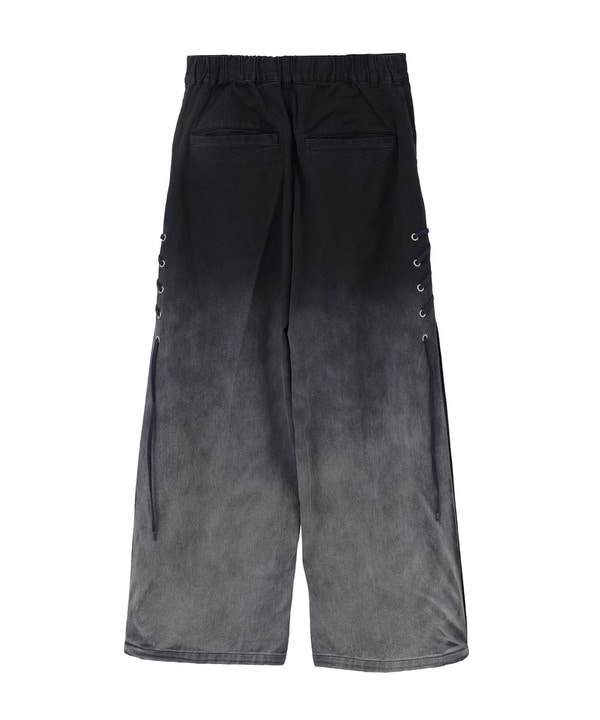 FADE COLOR LACE-UP PANTS 詳細画像 1