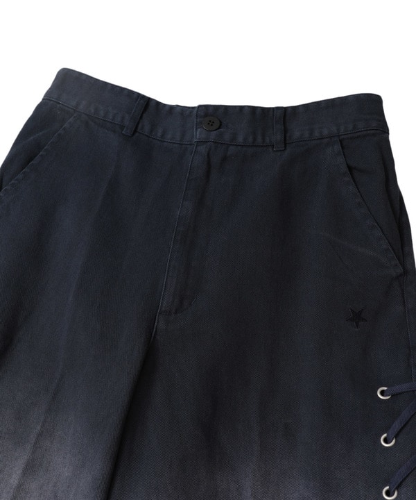 FADE COLOR LACE-UP PANTS 詳細画像 2