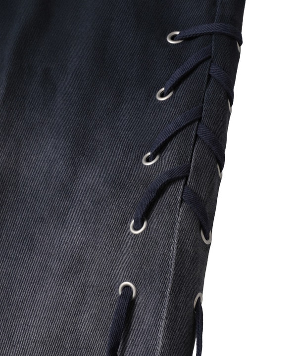 FADE COLOR LACE-UP PANTS 詳細画像 9